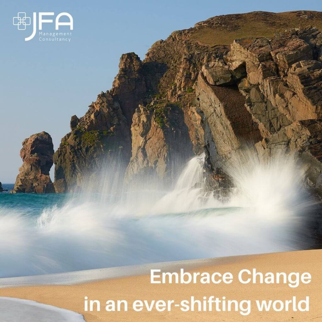 Embrace Change - JFA, Jane Fisher Associates, Management Consultants, Leadership & Managing Change